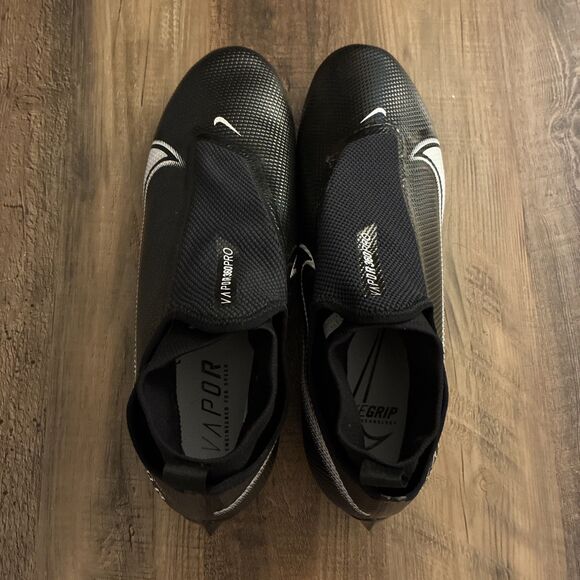 Nike Vapor Edge Pro 360 Football Cleats Mens Size 13.5 Black White AO8277-001 main image 3